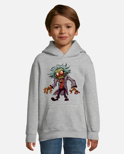 Zombie halloween kids hoodie tostadora - Main Image