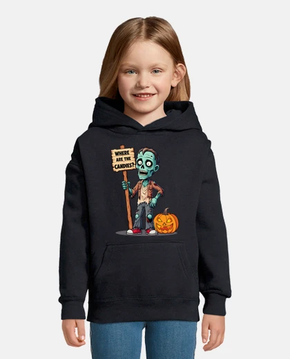 Kids zombie halloween humor