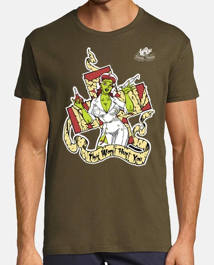 T-shirt zombie nurse