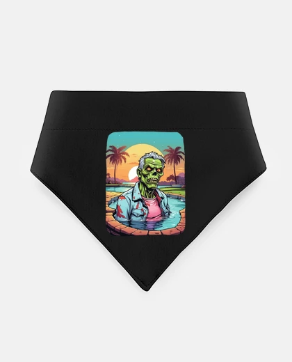 Mascotas zombie on vacation in california