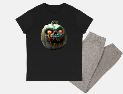 zombie pumpkin halloween