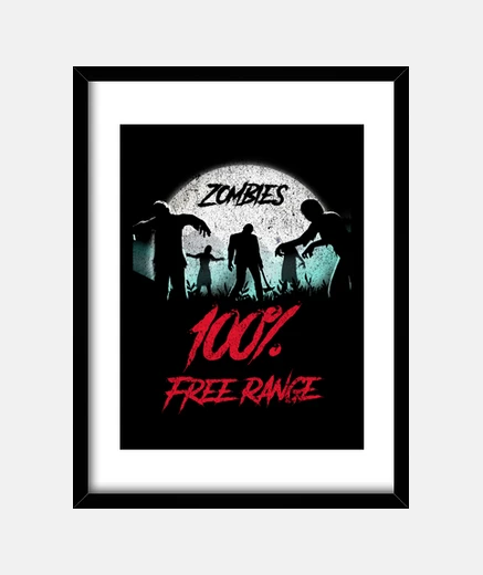 Cadre zombies en liberté