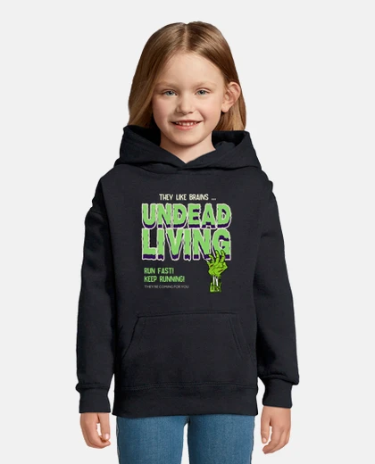 Kids zombies want brains