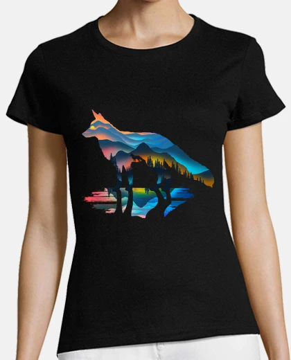 Camiseta zorro de montaña