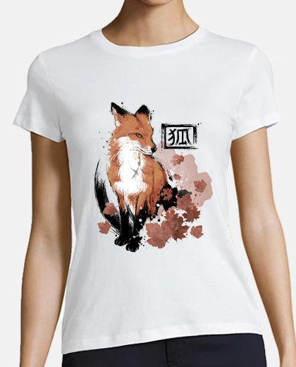 Camiseta zorro rojo
