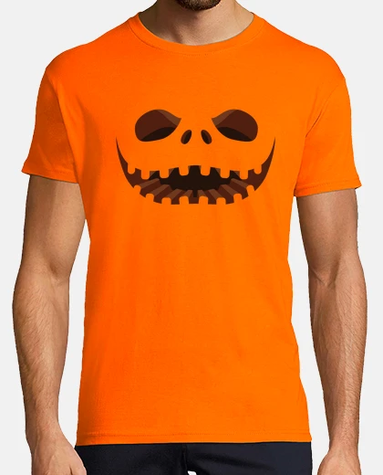 T-shirt zucca zucca di halloween paura terrore jack o lantern umorismo