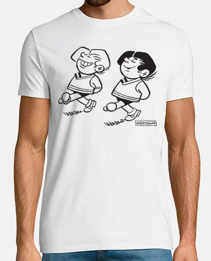 T-shirt zyz che cammina bn
