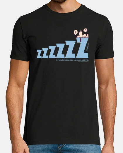 Camiseta ZZZZZZZZ Snoopy