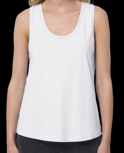 T-shirt femme bretelles amples et Loose Fit